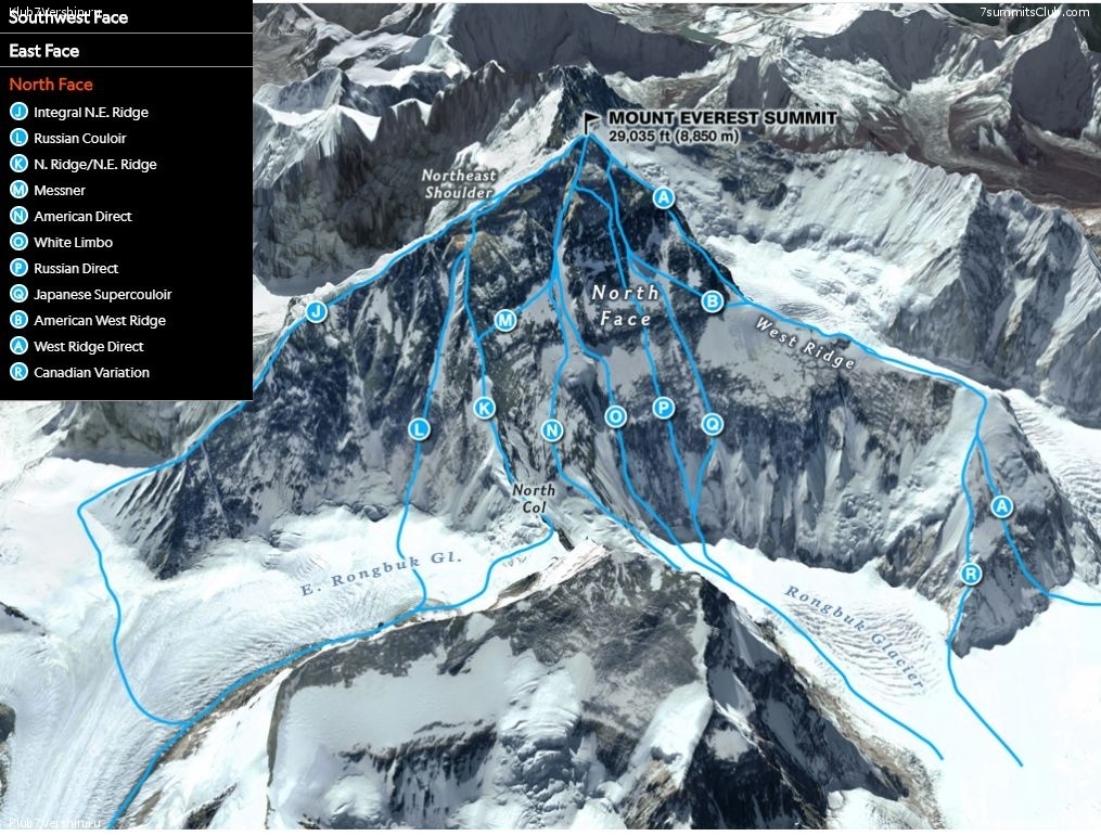 Эверест где в какой стране высота. Эверест на карте. Джомолунгма Эверест Эльбрус на карте. Кулуар Хорнбайна Эверест. Маршрут на Эверест с севера.